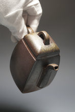 Load image into Gallery viewer, Wood Fired Lao Zini Hanfang Yixing Teapot 柴烧老紫泥汉方 240ml
