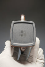 Load image into Gallery viewer, Wood Fired Lao Zini Hanfang Yixing Teapot 柴烧老紫泥汉方 240ml
