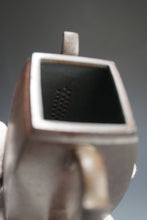 Load image into Gallery viewer, Wood Fired Lao Zini Hanfang Yixing Teapot 柴烧老紫泥汉方 240ml
