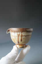 Load image into Gallery viewer, Wood Fired Jingdezhen Stoneware Fair Cup 柴烧公道杯 140ml

