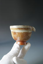 Load image into Gallery viewer, Wood Fired Jingdezhen Stoneware Fair Cup 柴烧公道杯 140ml
