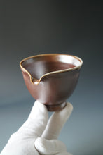 Load image into Gallery viewer, Wood Fired Jingdezhen Stoneware Fair Cup 柴烧公道杯 155ml
