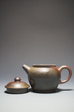 Load image into Gallery viewer, Wood Fired Handpicked TianQingNi Julun Yixing Teapot 柴烧天青泥巨轮珠 150ml
