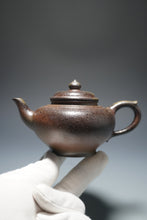 Load image into Gallery viewer, Wood Fired No.4 Mine Lao Zini Xiaoying Yixing Teapot 柴烧四号井紫泥笑樱 200ml
