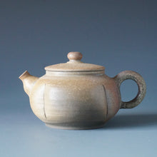 Load image into Gallery viewer, Wood Fired Rustic Mellon Nixing Teapot by Li Wenxin 李文新柴烧坭兴壶 120ml
