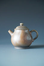 Load image into Gallery viewer, Wood Fired Panhu Nixing Teapot by Li Wenxin 李文新柴烧坭兴壶 125ml
