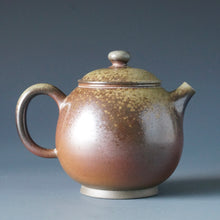 Load image into Gallery viewer, Wood Fired Tall Nixing Teapot by Li Wenxin 李文新柴烧坭兴壶 165ml
