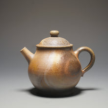 Load image into Gallery viewer, Wood Fired Panhu Nixing Teapot by Li Wenxin 李文新柴烧坭兴壶 125ml
