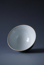 Load image into Gallery viewer, 120ml Jilan Blue Ruyao Chicken Heart Teacup 善窑汝窑霁蓝鸡心杯
