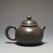 Load image into Gallery viewer, Dark Fat Fanggu Nixing Teapot by Li Wenxin 李文新坭兴仿古 (深) 90ml
