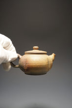 Load image into Gallery viewer, Wood Fired Rustic Mellon Nixing Teapot by Li Wenxin 李文新柴烧坭兴壶 120ml
