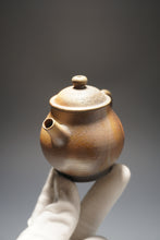 Load image into Gallery viewer, Wood Fired Panhu Nixing Teapot by Li Wenxin 李文新柴烧坭兴壶 125ml
