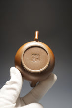 Load image into Gallery viewer, Wood Fired Ringlid Xishi Nixing Teapot by Li Wenxin 李文新柴烧坭兴壶 135ml
