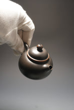 Load image into Gallery viewer, Dark Fat Fanggu Nixing Teapot by Li Wenxin 李文新坭兴仿古 (深) 90ml
