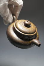 Load image into Gallery viewer, Wood Fired Fanggu Dicaoqing Yixing Teapot 柴烧底槽清寿珍仿古 145ml

