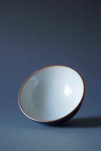 Load image into Gallery viewer, 85ml Jilan Blue Ruyao Wide Teacup by Shan Kilns 善窑汝窑霁蓝压手杯
