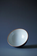 Load image into Gallery viewer, 85ml Jilan Blue Ruyao Wide Teacup by Shan Kilns 善窑汝窑霁蓝压手杯
