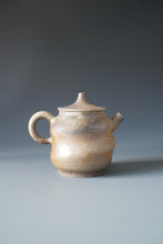 Load image into Gallery viewer, Wood Fired Swirly Nixing Teapot by Li Wenxin 李文新柴烧坭兴螺旋 130ml
