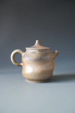 Load image into Gallery viewer, Wood Fired Swirly Nixing Teapot by Li Wenxin 李文新柴烧坭兴螺旋 130ml
