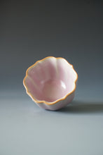 Load image into Gallery viewer, 75ml Pink Ruyao Lobed Teacup by Shan Kilns 善窑粉红汝窑杯
