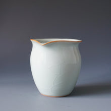 Load image into Gallery viewer, Magnolia Azure Ruyao Fair Cup by Shan Kilns 善窑汝窑天青公道杯 200ml
