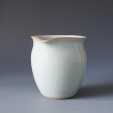 Load image into Gallery viewer, Magnolia Azure Ruyao Fair Cup by Shan Kilns 善窑汝窑天青公道杯 200ml
