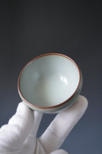 Load image into Gallery viewer, 100ml Shan Kilns Zen Series Ruyao Teacup 善窑汝窑悟道杯
