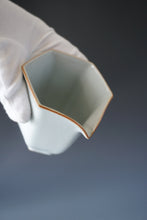 Load image into Gallery viewer, Moon White Ruyao Hexagon Fair Cup by Shan Kilns 善窑月白汝窑六角公道杯 240ml
