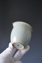 Load image into Gallery viewer, Magnolia Azure Ruyao Fair Cup by Shan Kilns 善窑汝窑天青公道杯 200ml

