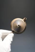 Load image into Gallery viewer, Wood Fired Swirly Nixing Teapot by Li Wenxin 李文新柴烧坭兴螺旋 130ml
