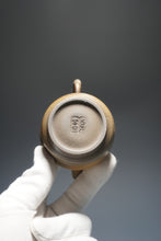 Load image into Gallery viewer, Wood Fired Swirly Nixing Teapot by Li Wenxin 李文新柴烧坭兴螺旋 130ml
