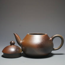 Load image into Gallery viewer, Wood Fired Dicaoqing Pear Yixing Teapot No.2 柴烧底槽清梨形 160ml (Copy)
