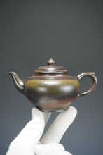 Load image into Gallery viewer, Wood Fired No.4 Mine Lao Zini Xiaoying Yixing Teapot 柴烧四号井紫泥笑樱 220ml
