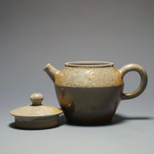 Load image into Gallery viewer, Wood Fired Gaopan Nixing Teapot by Li Wenxin 李文新柴烧坭兴高潘 130ml
