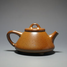 Load image into Gallery viewer, Wood Fired Shipiao Nixing Teapot by Li Wenxin 李文新柴烧坭兴石瓢 125ml
