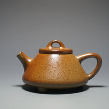Load image into Gallery viewer, Wood Fired Shipiao Nixing Teapot by Li Wenxin 李文新柴烧坭兴石瓢 125ml
