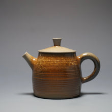 Load image into Gallery viewer, Wood Fired Julunzhu Nixing Teapot by Li Wenxin 李文新柴烧巨轮珠 130ml
