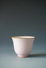 Load image into Gallery viewer, Pink Ruyao Tall Teacup by Shan Kilns 善窑粉红汝窑仰钟杯 70ml
