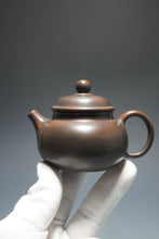 Load image into Gallery viewer, Fanggu Dark Nixing Teapot by Li Wenxin 李文新坭兴仿古 (深) 130ml
