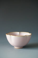 Load image into Gallery viewer, Pink Ruyao Five-Lobed Teacup by Shan Kilns 善窑粉红汝窑五瓣杯 100ml
