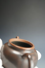 Load image into Gallery viewer, Fanggu Dark Nixing Teapot by Li Wenxin 李文新坭兴仿古 (深) 130ml
