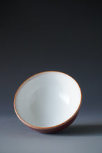 Load image into Gallery viewer, Red Ruyao Chicken Heart Teacup Style 1 by Shan Kilns 善窑汝窑霁红鸡心杯 100ml
