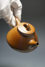 Load image into Gallery viewer, Wood Fired Shipiao Nixing Teapot by Li Wenxin 李文新柴烧坭兴石瓢 125ml
