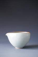 Load image into Gallery viewer, Wide Magnolia Azure Ruyao Fair Cup by Shan Kilns 善窑汝窑天青公道杯 190ml
