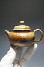 Load image into Gallery viewer, Wood Fired Fanggu Nixing Teapot by Li Wenxin 李文新柴烧坭兴仿古 130ml
