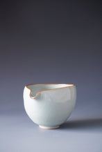 Load image into Gallery viewer, Wide Magnolia Azure Ruyao Fair Cup by Shan Kilns 善窑汝窑天青公道杯 190ml

