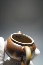 Load image into Gallery viewer, Wood Fired Bianhu Nixing Teapot by Li Wenxin 李文新柴烧坭兴扁壶 140ml
