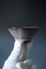 Load image into Gallery viewer, 100ml Dripping Smoky Ruyao Teacup by KengKou Studio 坑口烧汝窑烟紫流釉杯
