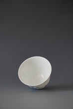 Load image into Gallery viewer, Wood Fired Doucai Bamboo and Stone Jingdezhen Porcelain Teacup 柴窑斗彩石竹杯 90ml
