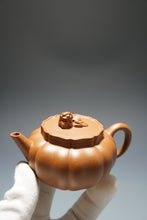 Load image into Gallery viewer, Fully Handmade Jiangponi Jingwen Lion Head Yixing Teapot by Feng Tao 全手工冯涛降坡泥筋纹小绣狮 145ml
